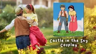 Making Sheeta's puffy sleeve blouse and baggy pant's from Castle in the Sky (Full tutorial)