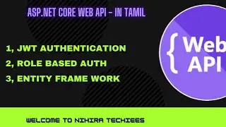 ASP .NET Core Role based Authentication with JWT Token + Entity Framework Core in Tamil