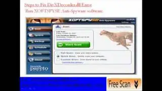 DivXDecorder dll Error