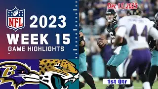 Baltimore Ravens vs Jacksonville Jaguars FULL GAME Week 15 (12/17/23) | NFL Highlights Today