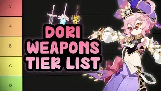 Dori Weapons (Claymores) Tier List | Genshin impact