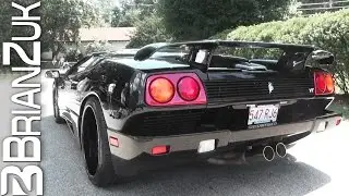 Lamborghini Diablo VT Roadster Rev and Accelerate