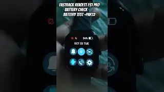FASTRACK Revoltt Fs1 pro | battery test 