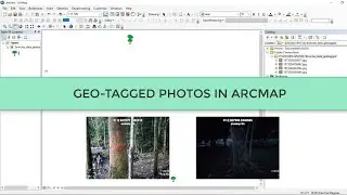 Geotagged photos to ArcMap || Data Management Tools || ArcGIS 10.8