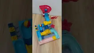 Satisfying Build and Sound 🌀 469 🔴 Marble Run Race ASMR Blocks 