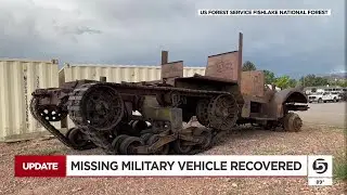 Stolen historical military truck returned to Fishlake Nat'l Forest