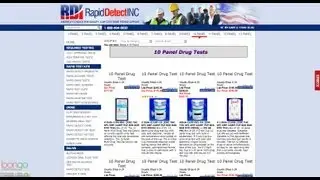 Rapid Detect Inc's 10 Panel Drug Test