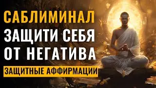 Саблиминал Сильнейшая Защита от Негатива | Защитные Аффирмации  от Негативного Воздействия