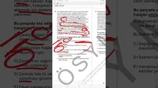 2022 TYT 30-31. SORULARIN VİDEO ÇÖZÜMLERİ