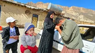 The hard life of Saifullah and Arad nomads: installing kitchen cabinets