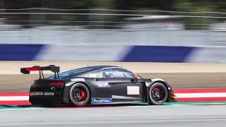 Audi R8 LMS GT3 Evo Amazing V10 Sound on Red Bull Ring