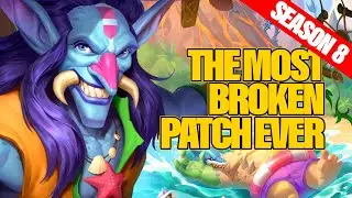 The Most Broken Patch Ever, Season 8 Review | Dogdog Hearthstone Battlegrounds