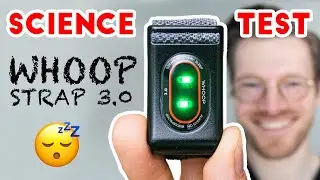 Whoop Strap Review: Science Sleep Test (better than expected 💤)!