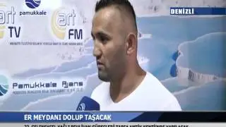 DENİZLİ'DE 22.GELENEKSEL YAĞLI PEHLİVAN GÜREŞLERİ CUMA GÜNÜ ANTİK TABEA’DA