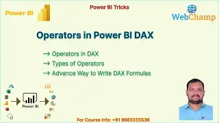 PBI_44: Operators in Power BI DAX: Types and Usage