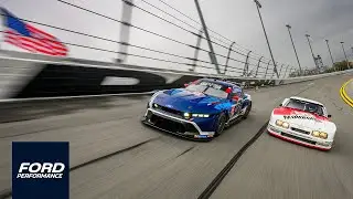 1985 Mustang GTO Meets Mustang GT3 | Ford Performance