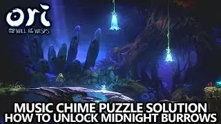 Чернильные Топи ►Ori and the WILL OF THE WISPS ►Каменные ноты ►Тайна Колокольчиков