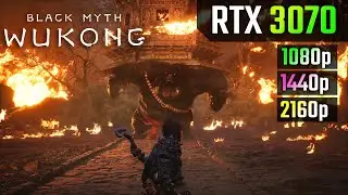 Black Myth: Wukong : RTX 3070 - 1080p vs 1440p vs 4K (FSR)