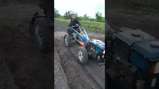 перше підгортання картоплі дисками