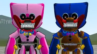 NIGHTMARE HUGGY WUGGY ANIMATRONICS!! Garry's Mod [Poppy Playtime FNF FNAF]