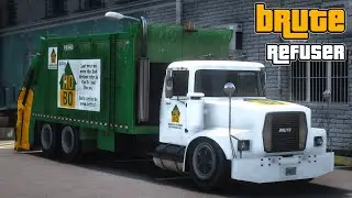 Brute Refuser (Ford L-Series / Mack R-Series) | GTA V Lore Friendly Car Mods | PC