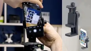 SUPPORT SMARTPHONE POUR TREPIED - Horizontal Vertical - Paysage Portrait - vis 1/4