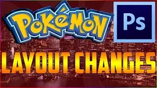 Pokemon Layout Change Tutorial | Photoshop Edit Pokemon Layout