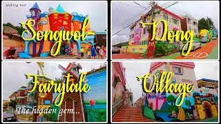 Songwol-dong Fairy tale Village🇰🇷 II Incheon ,South Korea August 22,2021