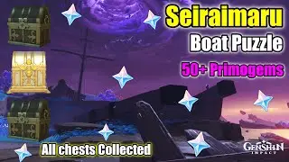 Boat puzzle in Seiraimaru | Seirai Island | Genshin Update 2.1