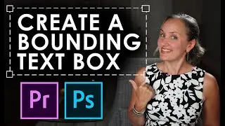 HOW TO WRAP TEXT IN ADOBE PREMIERE AND PHOTOSHOP - Text box Premiere - Filmmaking 101