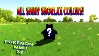 Pokemon MMO 3D | All Shiny Snorlax Colors!