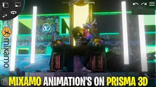 Mixamo Animation's On Prisma 3D | Pc Like Animation's On Prisma 3D No Green Screen ❌ | ViNNy 3D