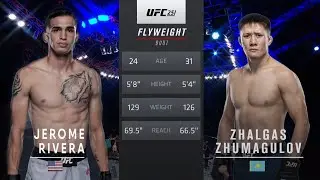 UFC 264 Жалгас ЖУМАГУЛОВ – Джером РИВЕРА Обзор на Бой ЖУМАГУЛОВ - РИВЕРА Zhumagulov - Rivera ЮФС 264