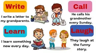 Speak English With Kids | Spoken English for kids | Daily Use English Sentences | Learn English