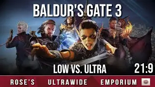 [21:9] Baldur's Gate 3 | Graphics Comparison