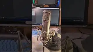 Теплый ламповый микрофон 