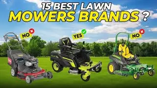 Top 15 Best Lawn Mowers Brands 2025 | Best Lawn Mower Brand 2025