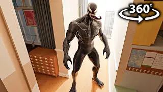 360° VENOM Breaks into Your House!