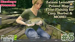 Ultimate Fishing Simulator 2 - Zalasie Letnisko, Poland Map: Float fishing for Carp, Barbel, & MORE!