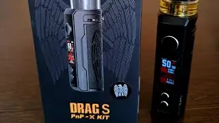 Voopoo Drag S PnP-X Kit, обзор новенького девайса.