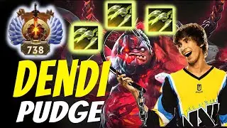 DENDI SIGNATURE HERO IMMORTAL RANK PUDGE I DOTA 2 FULL GAMEPLAY I TOP RANK