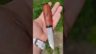 Финский нож который покорит всех! Нож пуукко Варя #knife #woodworking #hiphop #ножи