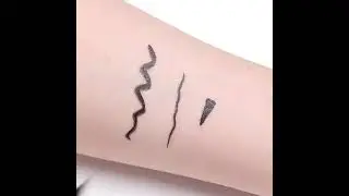 QIBEST Liquid Eyeliner Pencil Super Waterproof Double Headed Stamps 12 Colors Cat Eyes Eye liner Eye