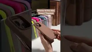 iPhone 16 Pro MaX🔥With Silicone Case #reels #reelsindia #shortvideo #shorts #ios18 #iphone16 #apple