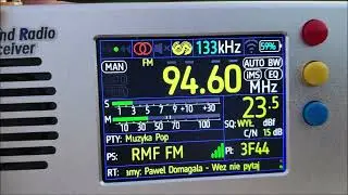 Tropo RMF FM *Poznań Śrem* vs Radio Fiat Częstochowa TEF6686 + 102 cm teleskop.