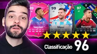 NEYMAR, MESSI e CR7 no MEU MELHOR FUT DRAFT! OS MELHORES DA HISTÓRIA! FC 24