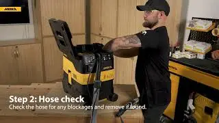 How Do I Fix Low Air Flow on My Mirka® Dust Extractor?