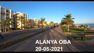🇹🇷 Алания 20 мая набережная в Оба вечерняя прогулка