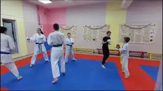 отрабоька ударов гьяку гьяку подготовка к соревнованиям