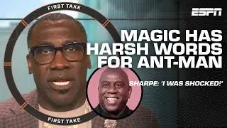 Magic Johnson was HIGHLY AGITATED by Ant-Man's MJ comments 👀 - Shannon Sharpe | First Take